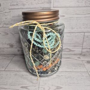 Mystery Jewelry Jar All Is, Wearable, Earrings Come W/pair, And Super Pretty